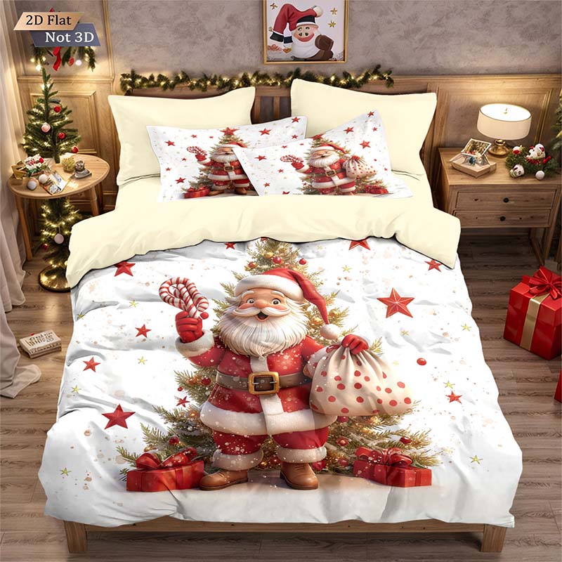 🎅Xmas Sales - 50% OFF🎄Soft & Cozy Christmas Duvet Cover 3-Piece Set