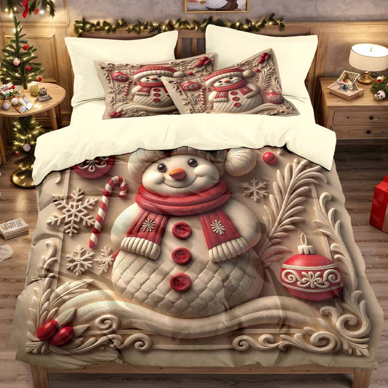 🎅Xmas Sales - 50% OFF🎄Soft & Cozy Christmas Duvet Cover 3-Piece Set