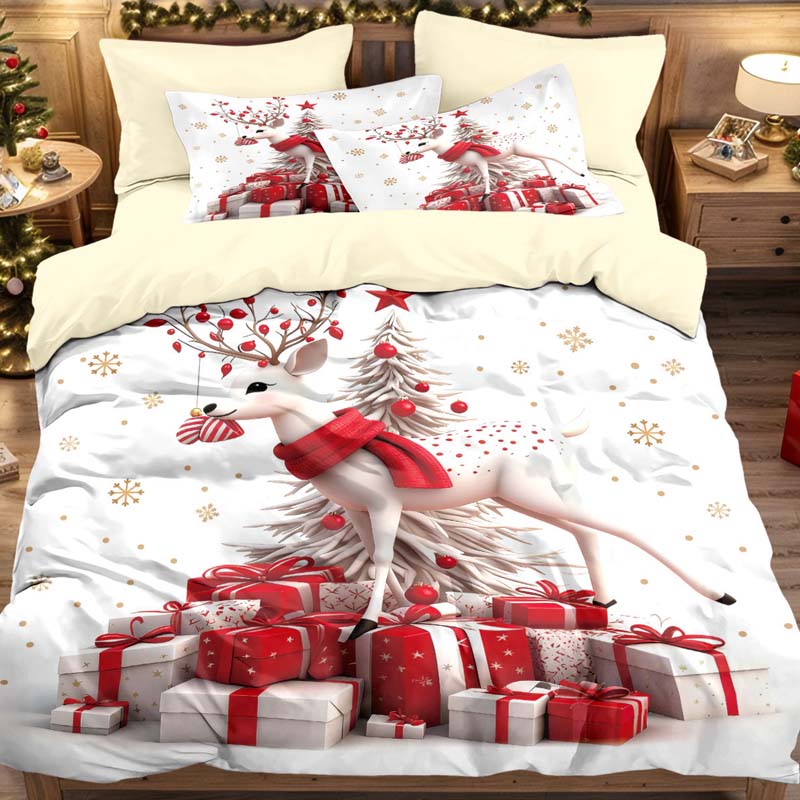 🎅Xmas Sales - 50% OFF🎄Soft & Cozy Christmas Duvet Cover 3-Piece Set