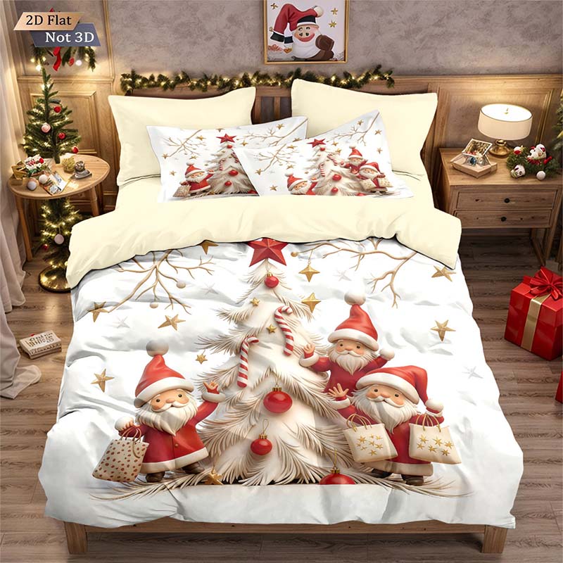 🎅Xmas Sales - 50% OFF🎄Soft & Cozy Christmas Duvet Cover 3-Piece Set