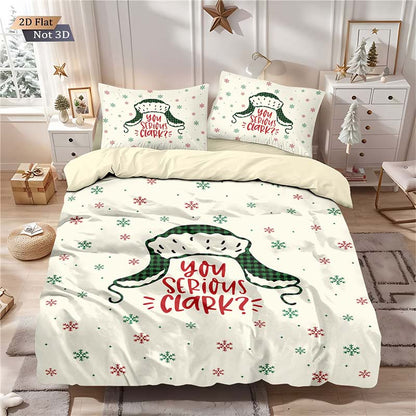 🎅Xmas Sales - 50% OFF🎄Soft & Cozy Christmas Duvet Cover 3-Piece Set