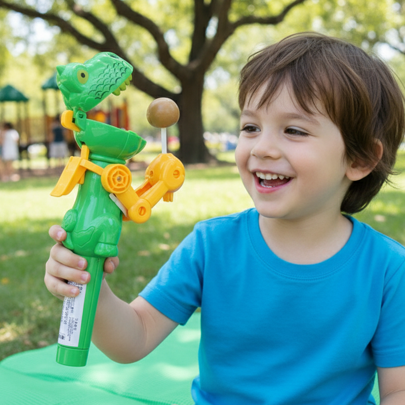 Creative Shaped Lollipop Robot Holder