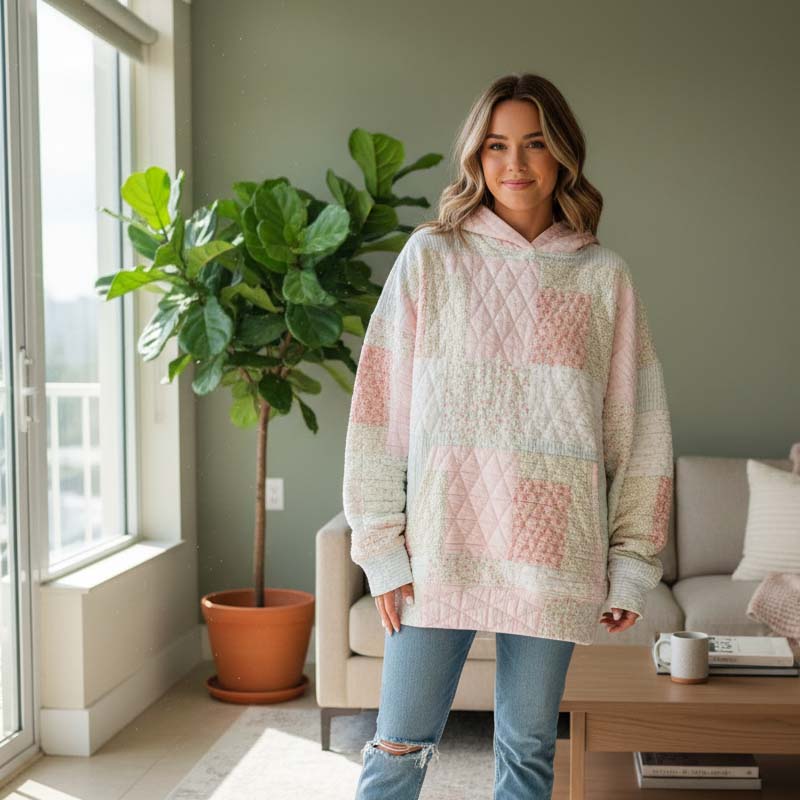 Women's Quilted Christmas Patchwork Set