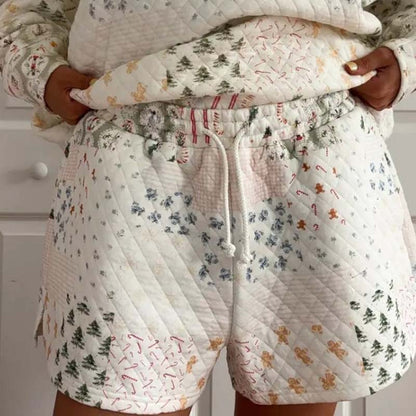 Women's Quilted Christmas Patchwork Set