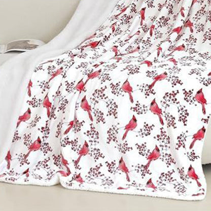 Cozy Christmas Throw Blanket