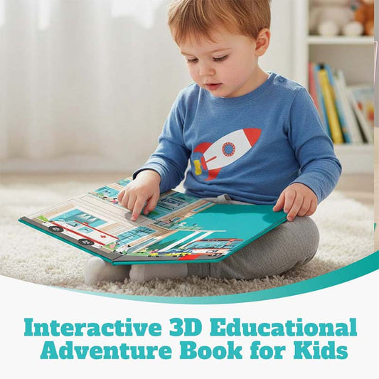 Interactive 3D Educational Adventure Book for Kids