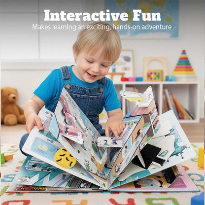 Interactive 3D Educational Adventure Book for Kids