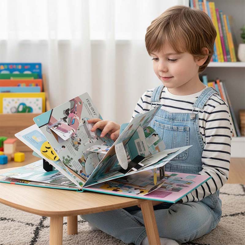 Interactive 3D Educational Adventure Book for Kids