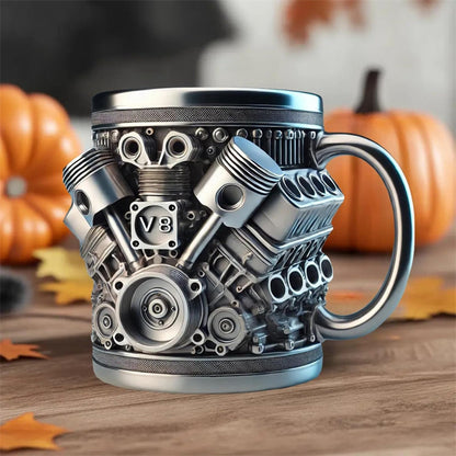🔥Last day of the limited-time 50% off sale!🔥V8/V6 Engine Stainless Steel Cup