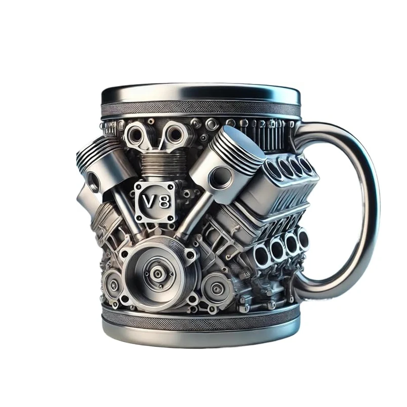 🔥Last day of the limited-time 50% off sale!🔥V8/V6 Engine Stainless Steel Cup