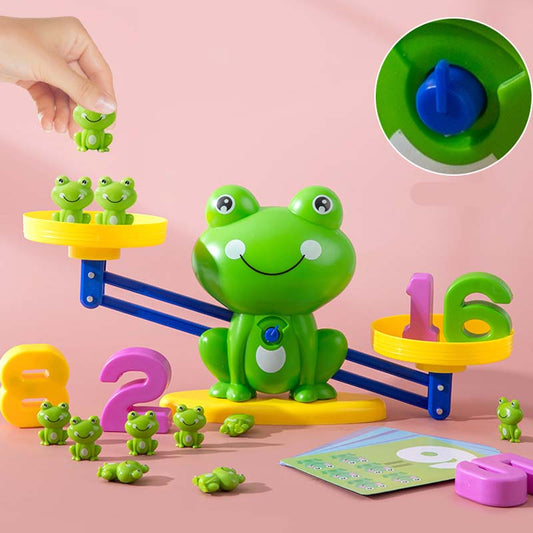 Kids' Cartoon Animal Balance Scale Toy Set