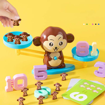 Kids' Cartoon Animal Balance Scale Toy Set