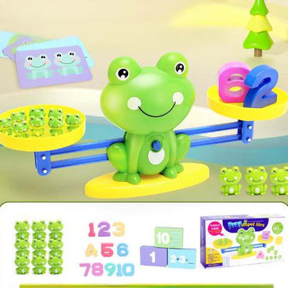 Kids' Cartoon Animal Balance Scale Toy Set