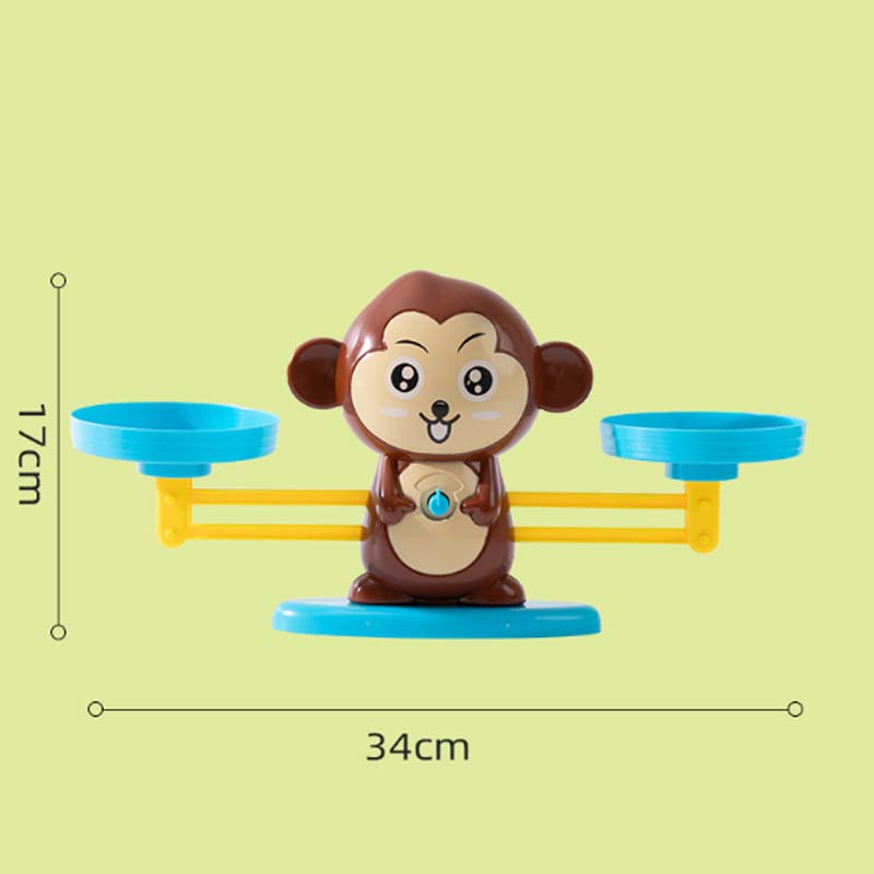 Kids' Cartoon Animal Balance Scale Toy Set