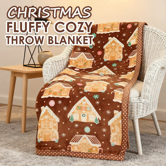 Christmas Fluffy Cozy Throw Blanket
