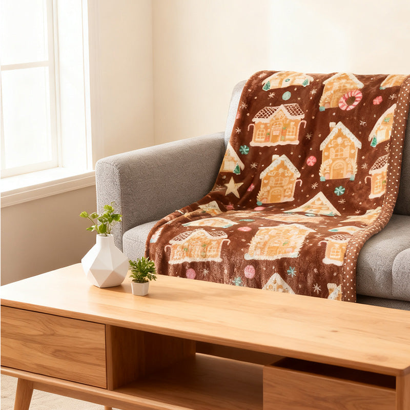 Christmas Fluffy Cozy Throw Blanket