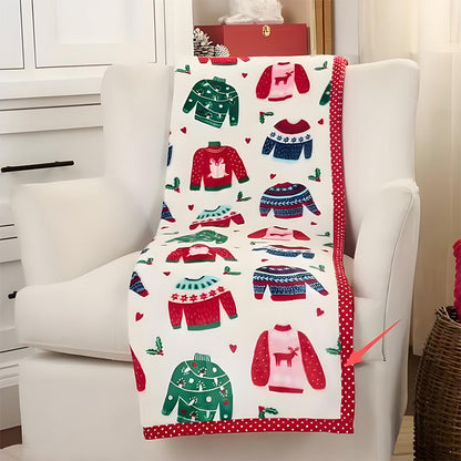 Christmas Fluffy Cozy Throw Blanket