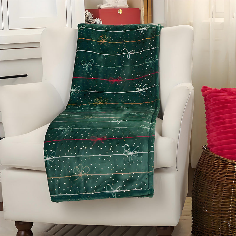 Christmas Fluffy Cozy Throw Blanket