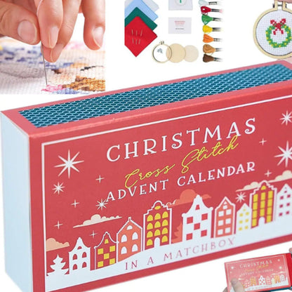 Christmas Cross Stitch Advent Calendar Kit