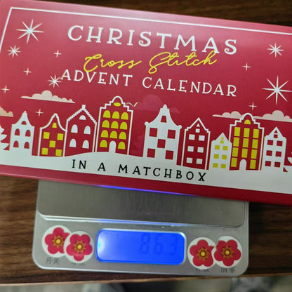 Christmas Cross Stitch Advent Calendar Kit