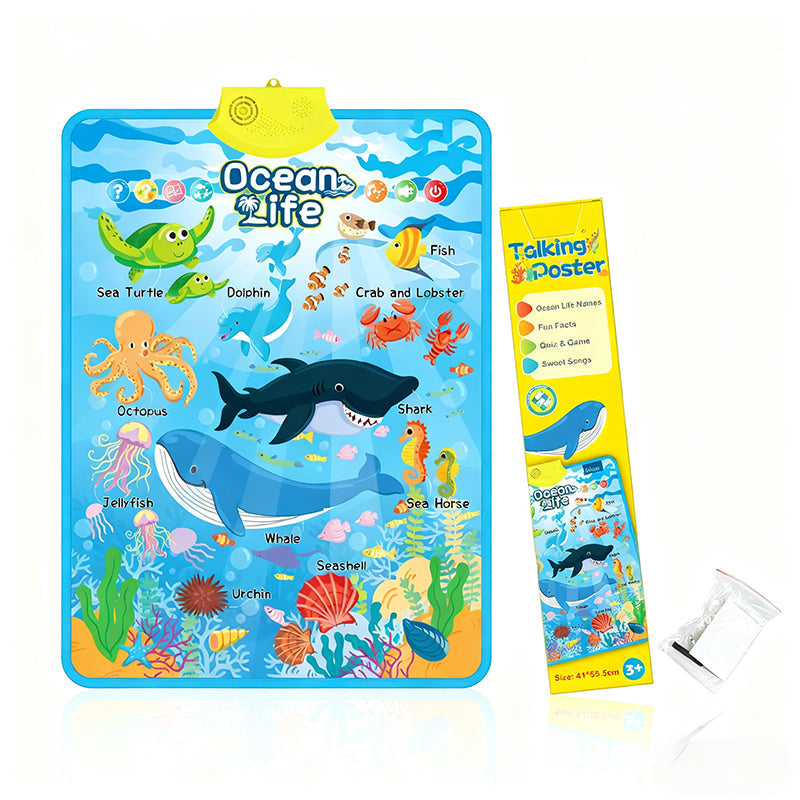 Electronic Interactive Alphabet Wall Chart for Toddlers