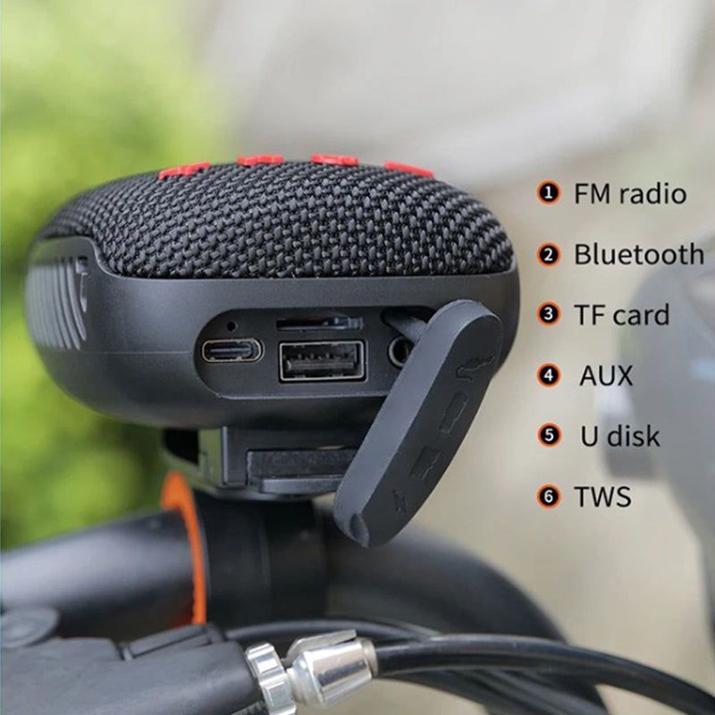 🚲 50% OFF NOW! 🔊 Waterproof Bluetooth Mini Bike Speaker (with Mounting Bracket)🎵