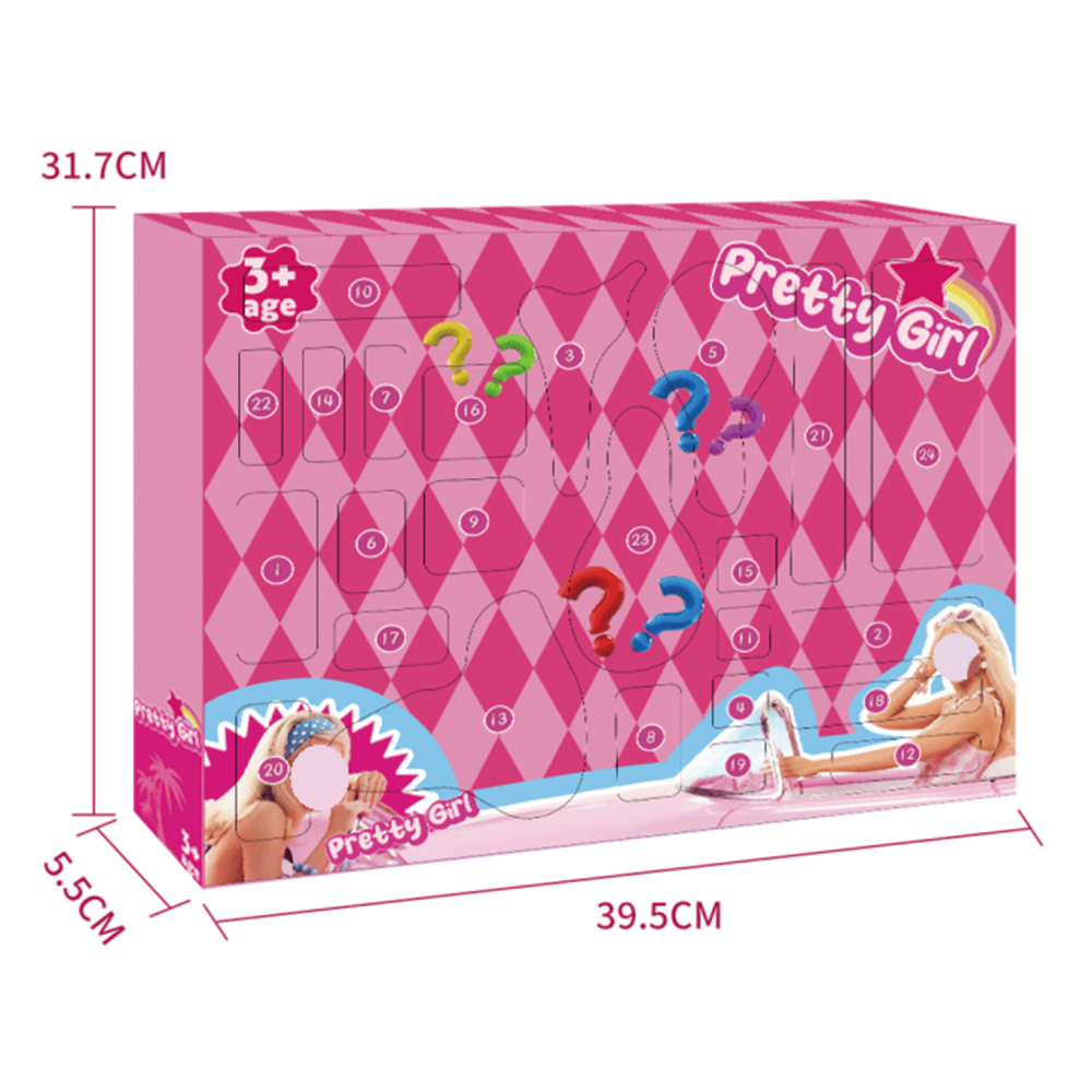 Christmas Countdown Blind Box Girls Ornaments
