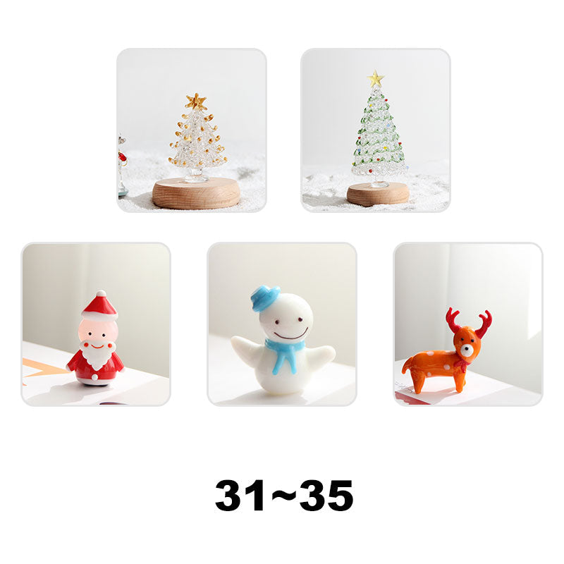 Creative Christmas Glass Ornaments