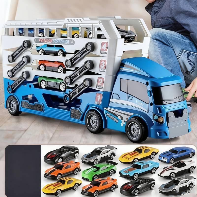 Foldable 4 Layer Race Track Carrier