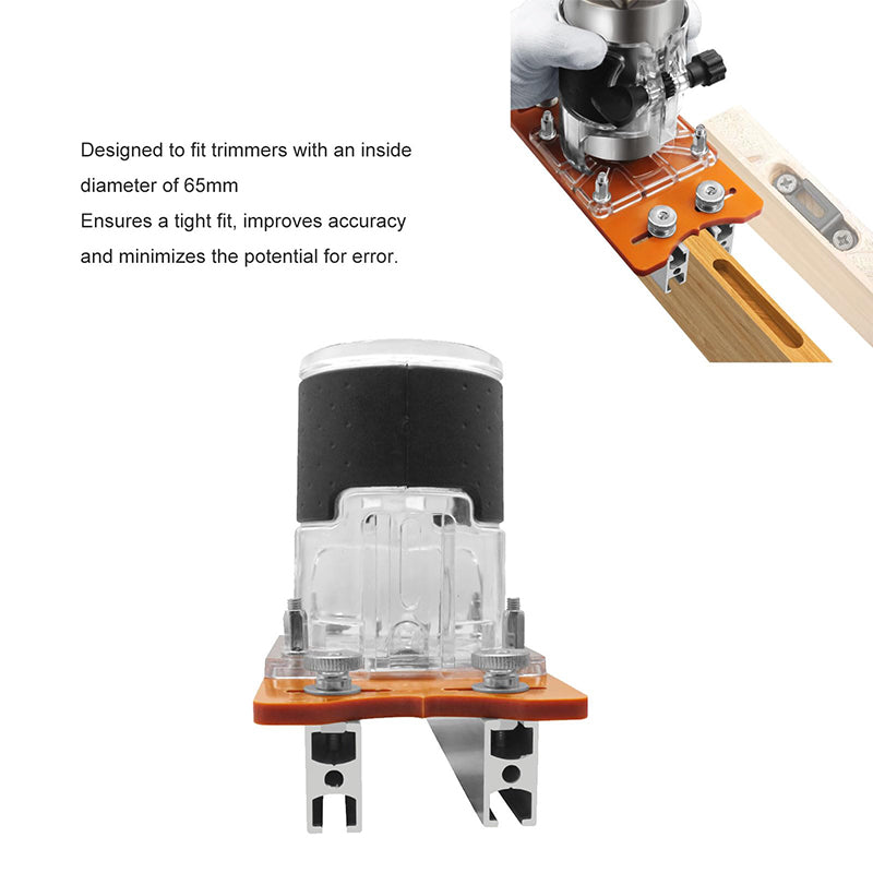 2-in-1 Compact Wood Slotting Base