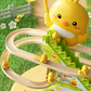 Electric Duck Climbing Stairs Track Toy