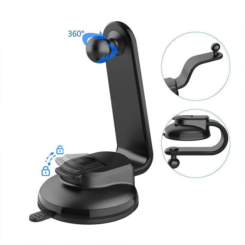 Suction Cup Car Phone Holder with Flexible Arm