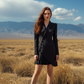 🔥 Limited Time Offer - 50% Off✨ Button-Front Pleated Mini Blazer Dress – Sharp Tailoring & Playful Pleats, Perfect for Office & Dates!