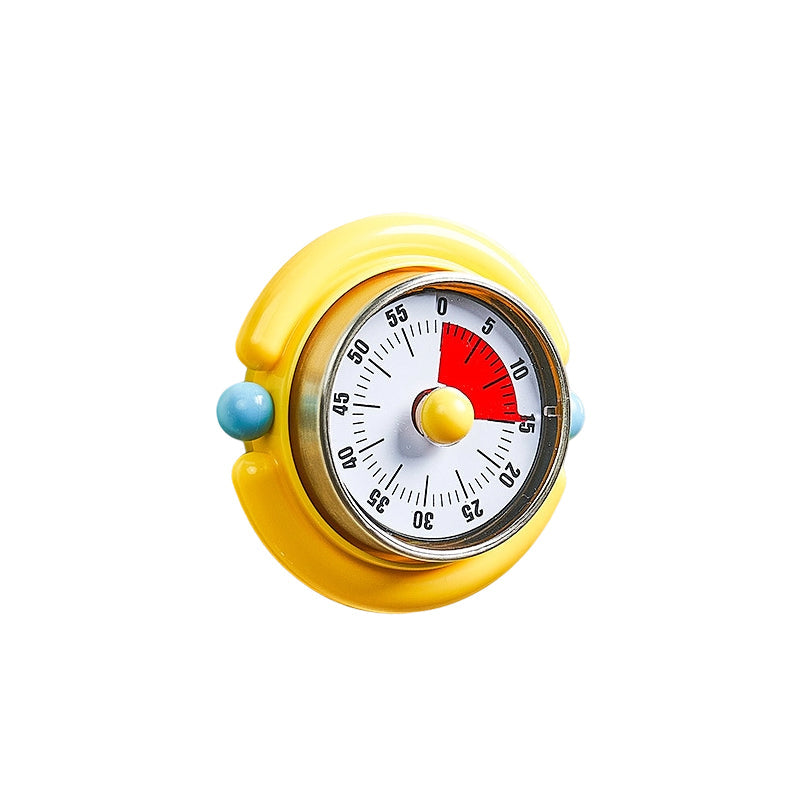 Loud Alarm Mechanical Timer with Magnetic Back