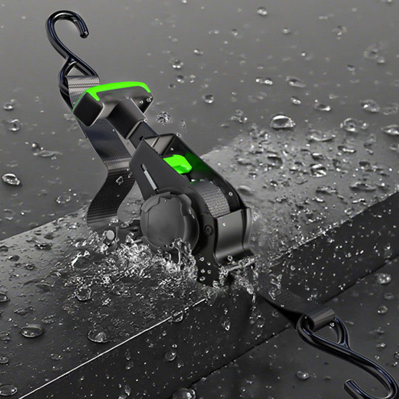 🚚Heavy-Duty Retractable Ratchet Tie-Down Strap