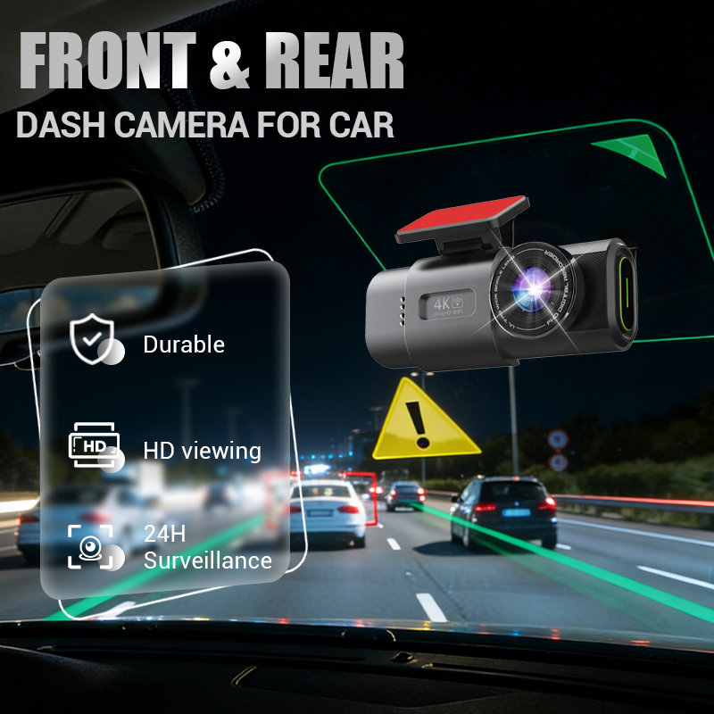 Front & Rear Dash Camera for Car