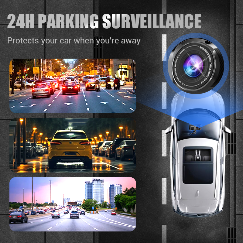 Front & Rear Dash Camera for Car