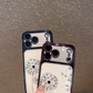 Transparent Dandelion Rhinestone Phone Case