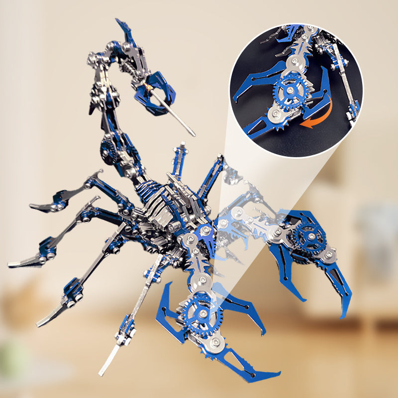 💥Hot Sale💥3D Scorpion Metal Puzzles Kit – Mechanical Assembly Model