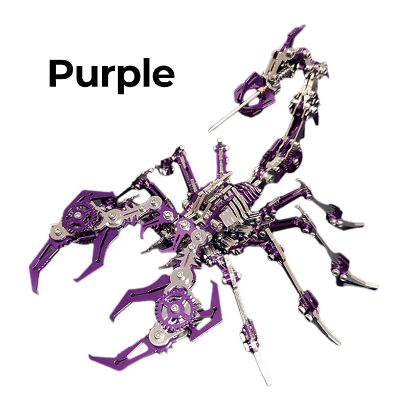 💥Hot Sale💥3D Scorpion Metal Puzzles Kit – Mechanical Assembly Model