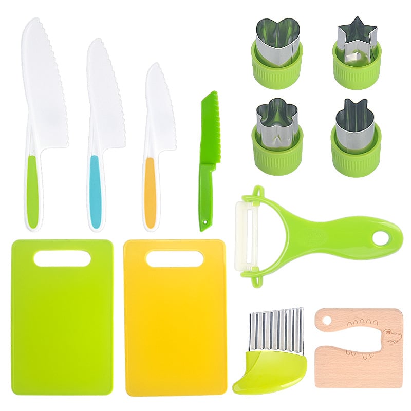 🎁Christmas Hot Sale🎁SafeSlice Kiddo safe kitchen set