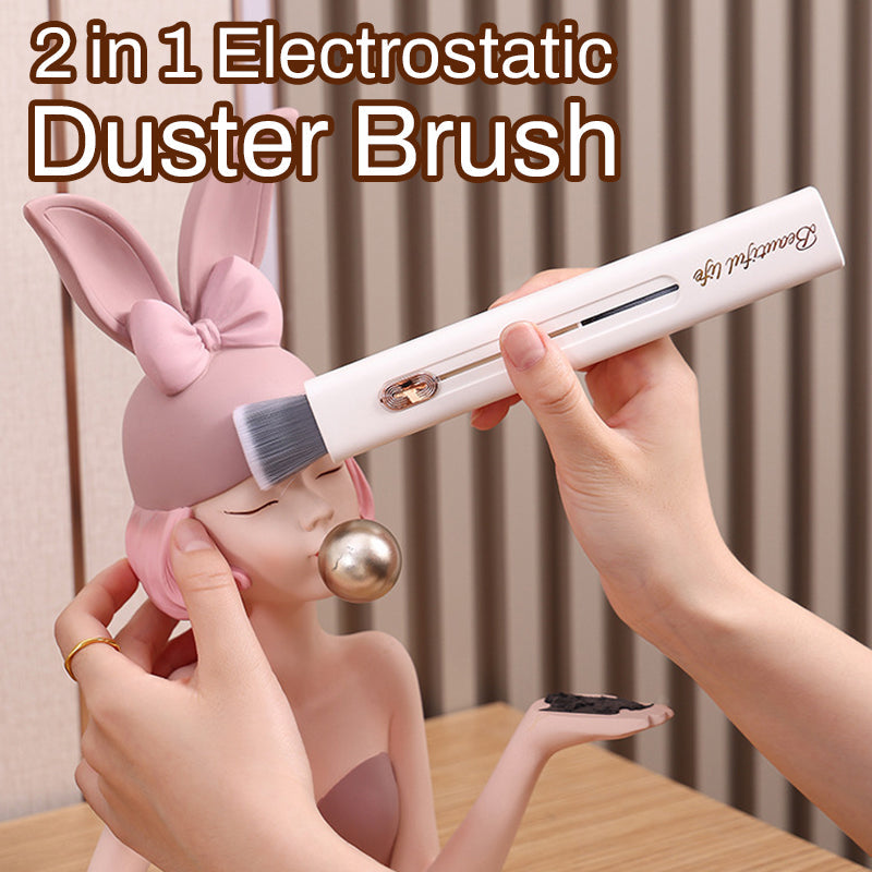 2 in 1 Electrostatic Duster Brush