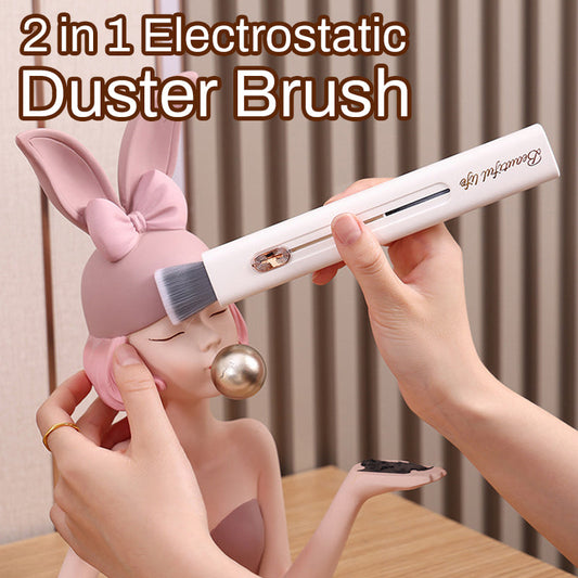 2 in 1 Electrostatic Duster Brush