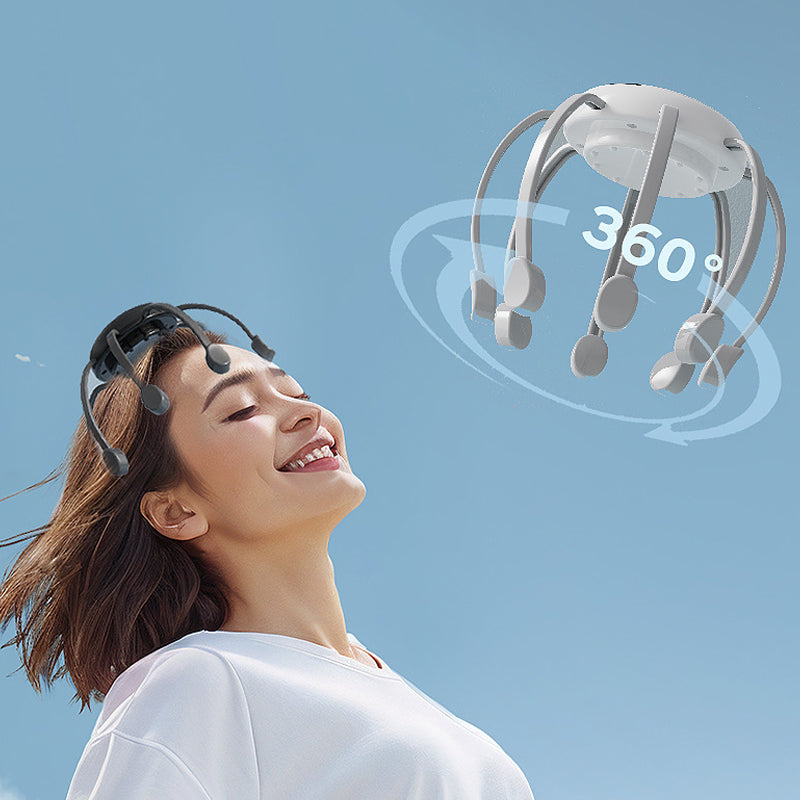 🔥New Year's Special Offer:50% OFF🎉Intelligent Octopus Head Massager