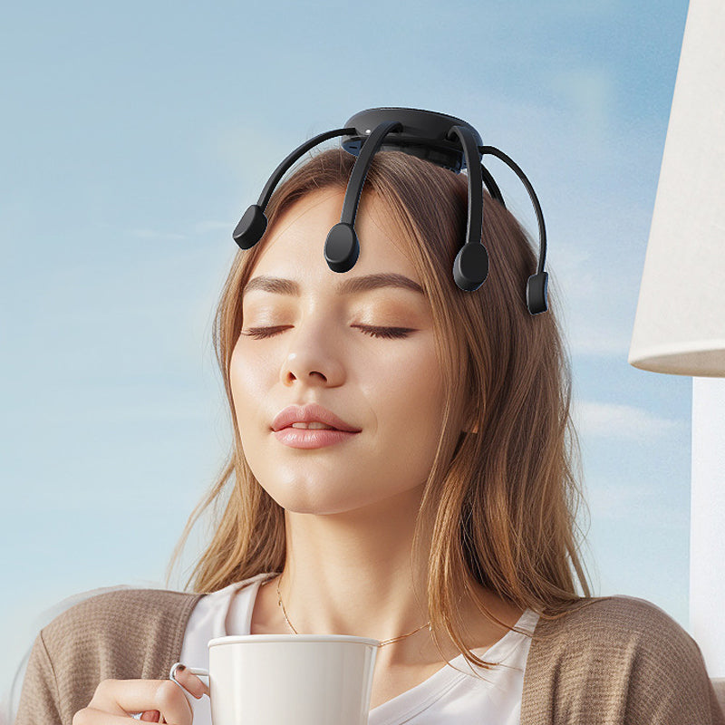 🔥New Year's Special Offer:50% OFF🎉Intelligent Octopus Head Massager