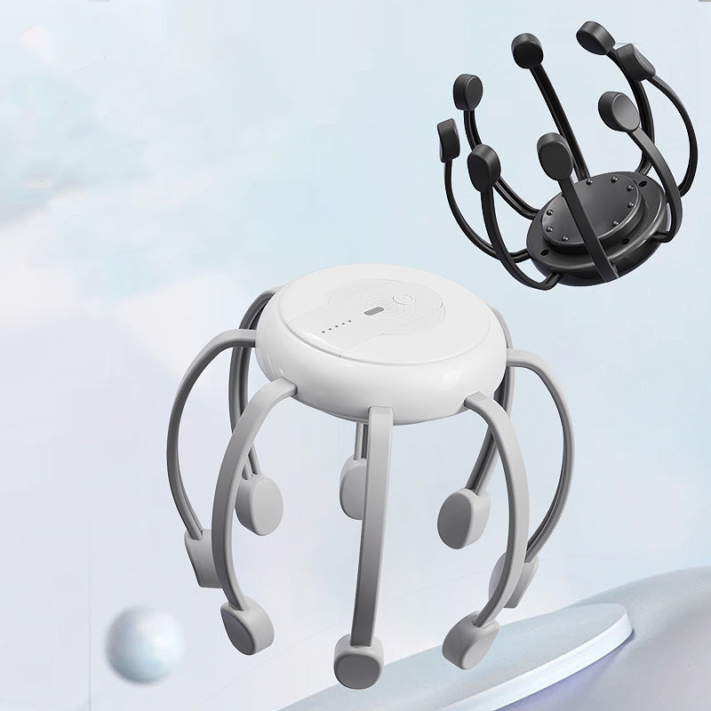 🔥New Year's Special Offer:50% OFF🎉Intelligent Octopus Head Massager