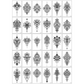 30 Sheets Waterproof Temporary Tattoos Stickers