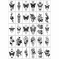 30 Sheets Waterproof Temporary Tattoos Stickers