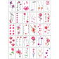 30 Sheets Waterproof Temporary Tattoos Stickers