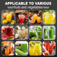AEX Multifunctional Stainless Steel Potato, Juice & Food Press